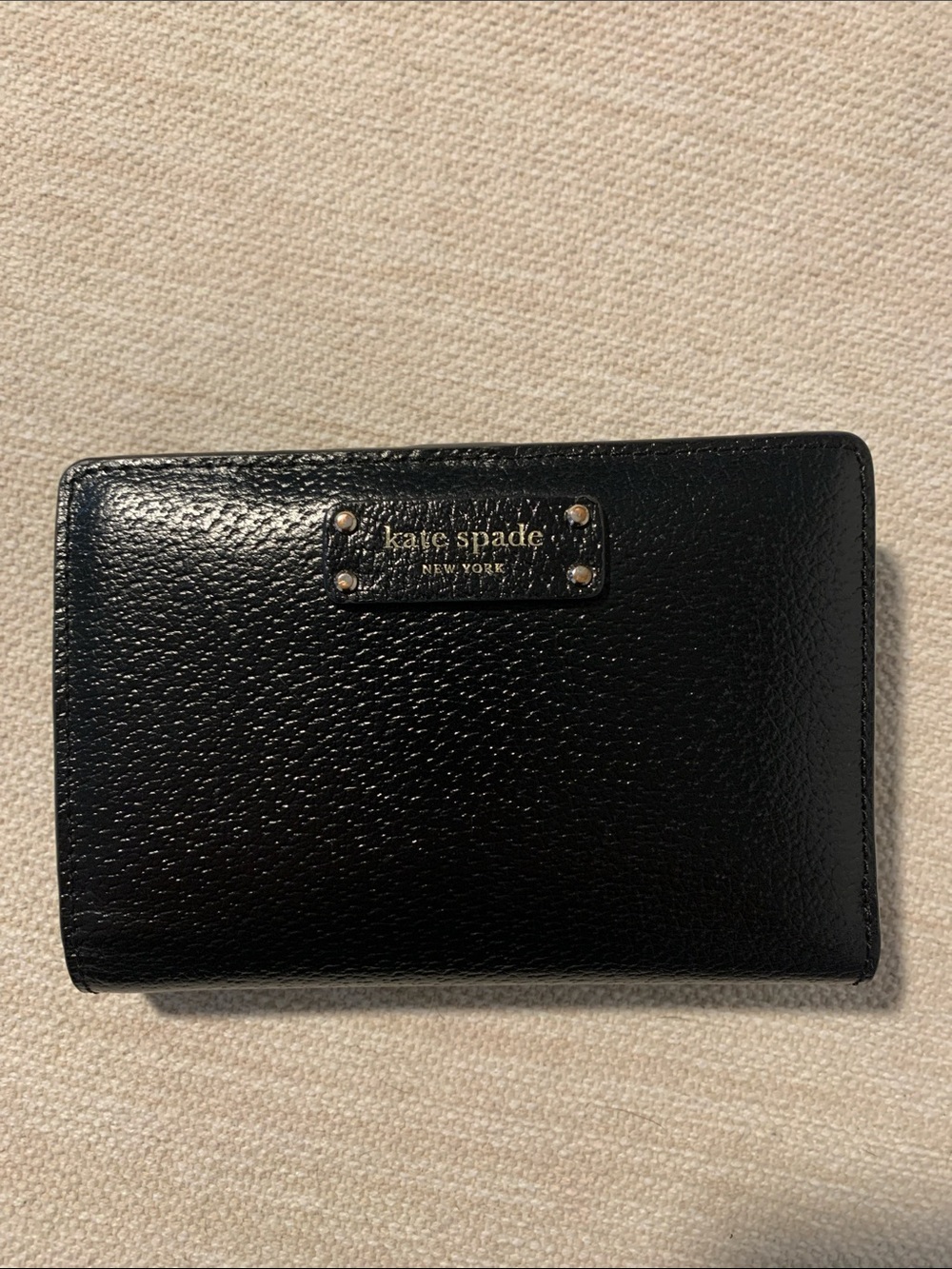 Kate Spade Black Leather Wallet